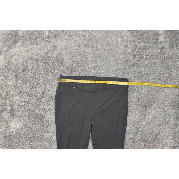 Seven7 Women's Gray Skinny Leggings Rayon Blend Size 2XL Pull On Solid - Picture 6 of 6
